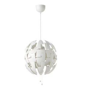 Rare HTF Large 14" 52cm IKEA PS 2014 Ceiling Pendant Lamp White/cooper Deathstar
